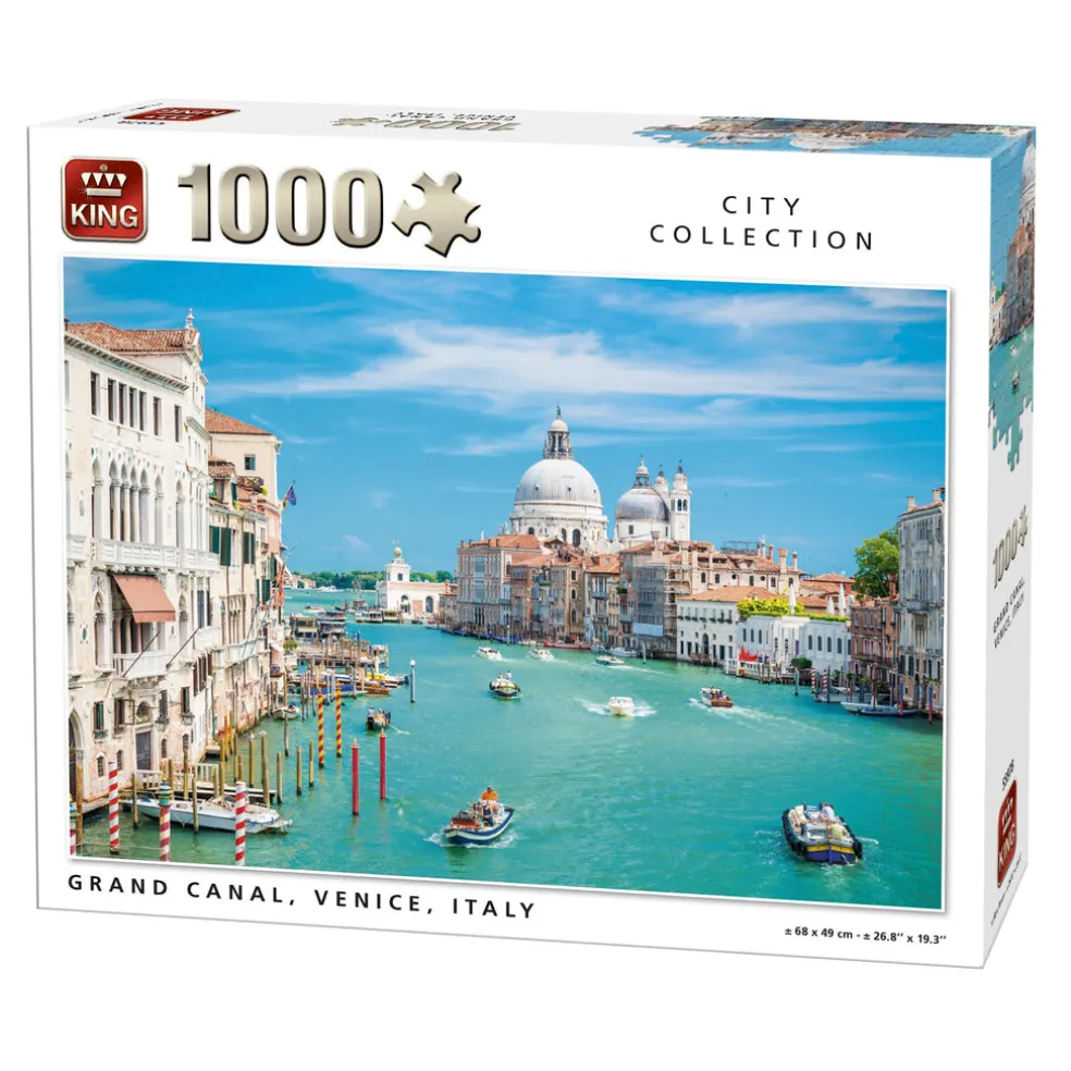 Palapeli 1000 palaa Grand Canal Venice Italy