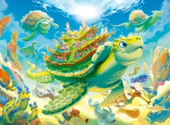 Palapeli 200 palaa Magical Underwater World