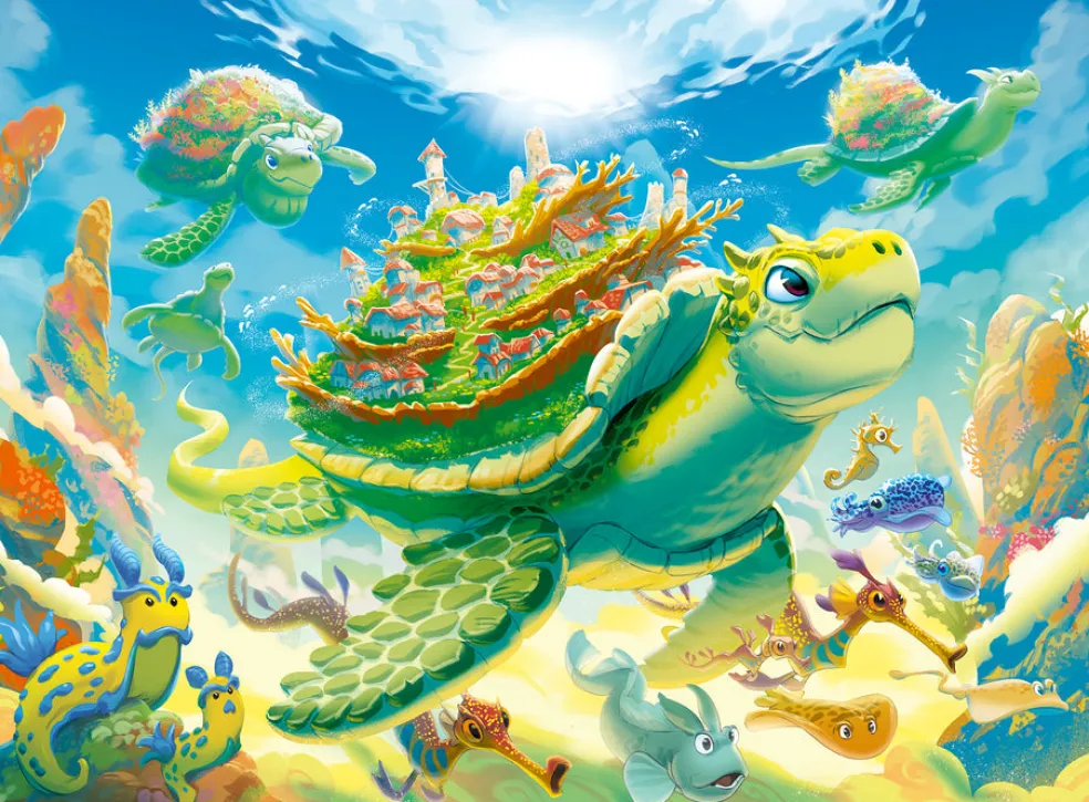 Palapeli 200 palaa Magical Underwater World
