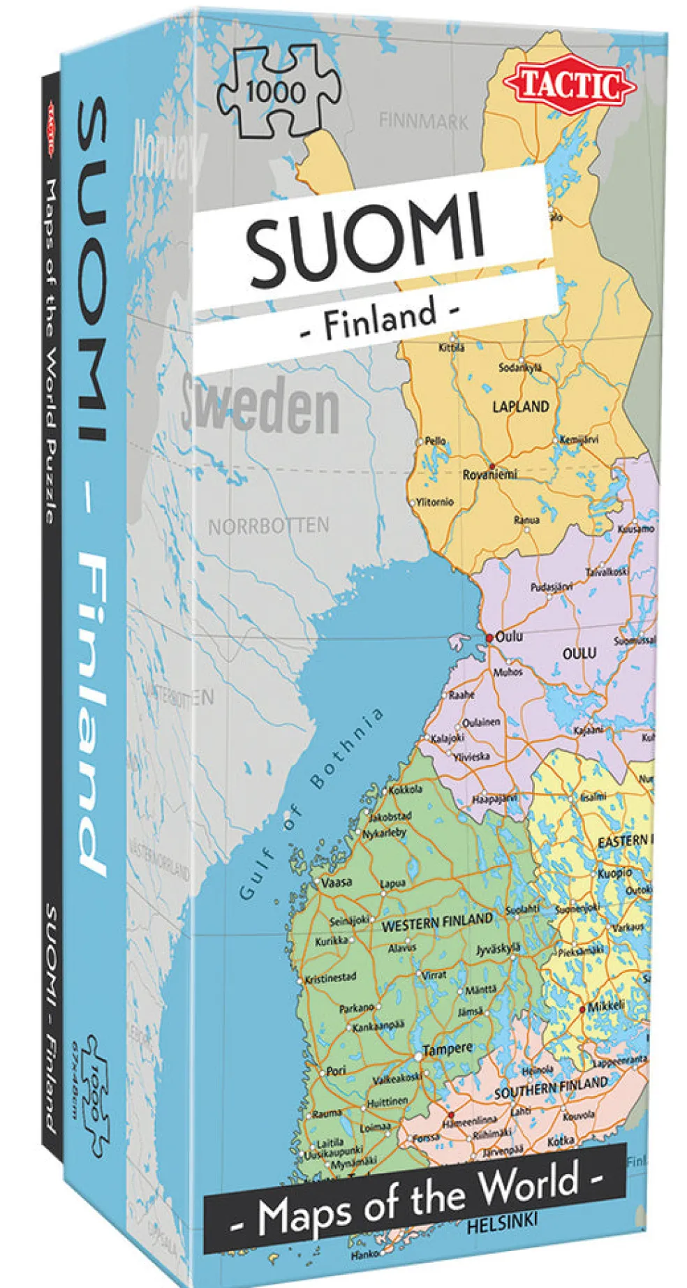 Palapeli 1000 palaa Maps of the World Suomi Finland