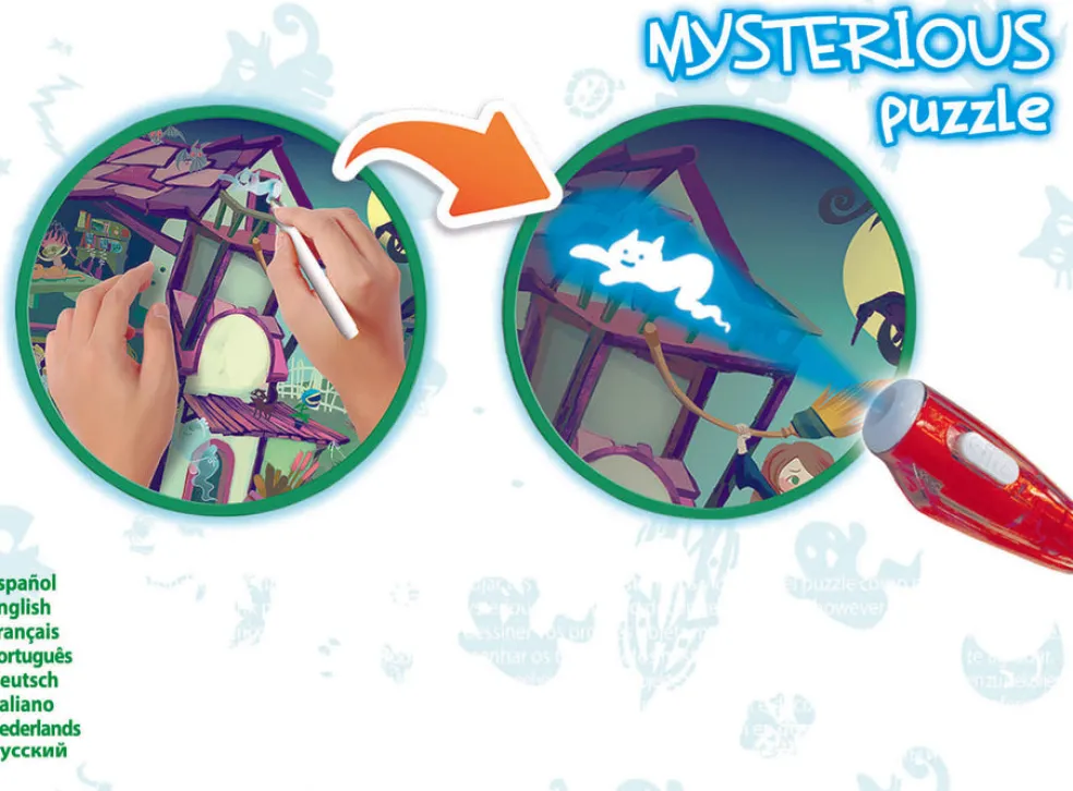 Palapeli 100 palaa Mysterious Puzzle Junior