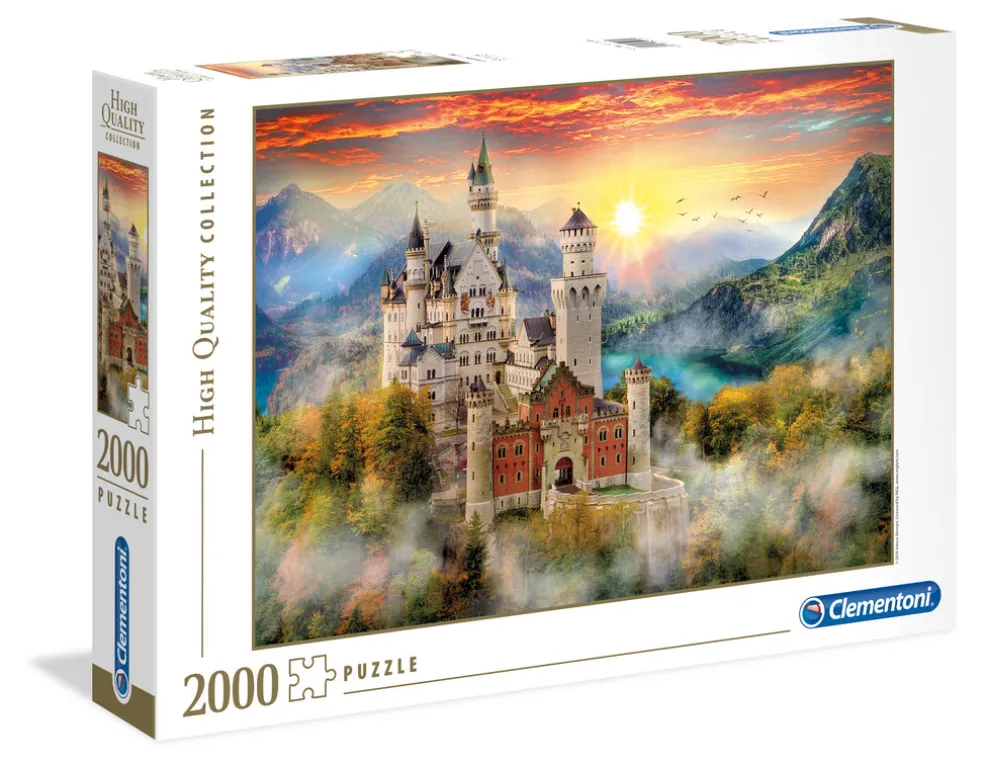 Palapeli 2000 palaa Neuschwastein