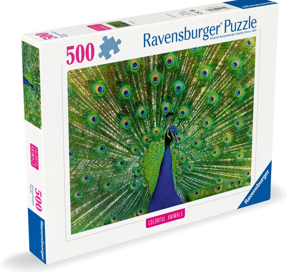 Palapeli 500 palaa Peacock