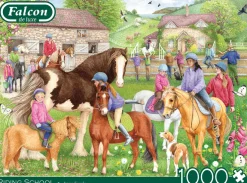 Palapeli 1000 palaa Riding School Falcon