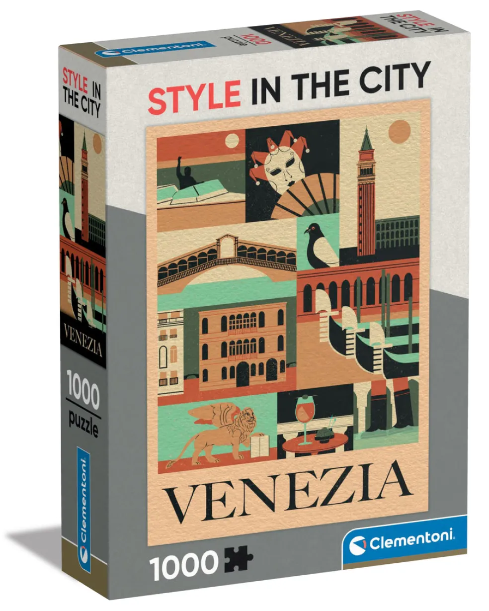 Palapeli 1000 palaa Style In The City Venezia Compact