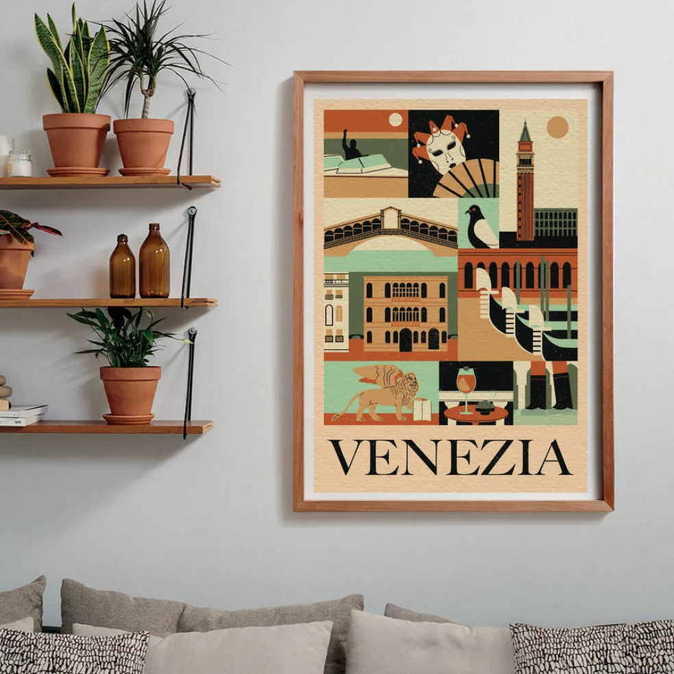 Palapeli 1000 palaa Style In The City Venezia Compact