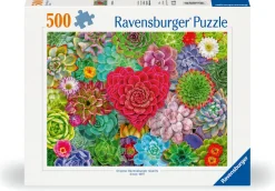 Palapeli 500 palaa Succulent Love