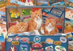 Palapeli 200 palaa Travelling Kittens
