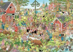 Palapeli 1000 palaa van Haasteren Midsummerfestival