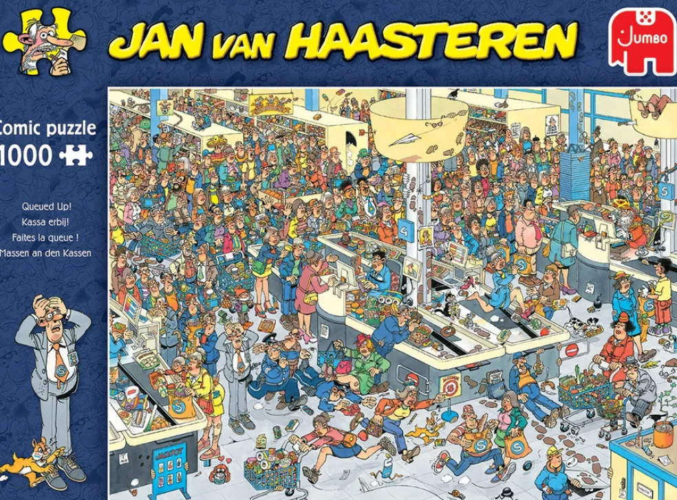 Palapeli 1000 palaa van Haasteren queued up!