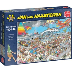 Palapeli 1000 palaa van Haasteren At the Beach