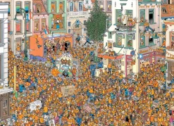 Palapeli 1000 palaa van Haasteren Celebrate the Inauguration
