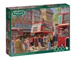 Palapeli 1000 palaa Victoria Station Falcon