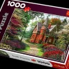 Palapeli 1000 palaa Victorian aikainen maalaistalo