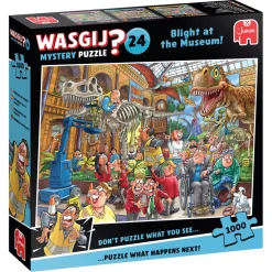 Palapeli 1000 palaa Wasgij Mystery 24 Blight at the Museum!