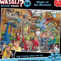 Palapeli 1000 palaa Wasgij Mystery 24 Blight at the Museum!