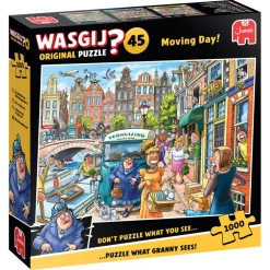 Palapeli 1000 palaa Wasgij Original 45 Moving Day!