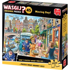 Palapeli 1000 palaa Wasgij Original 45 Moving Day!