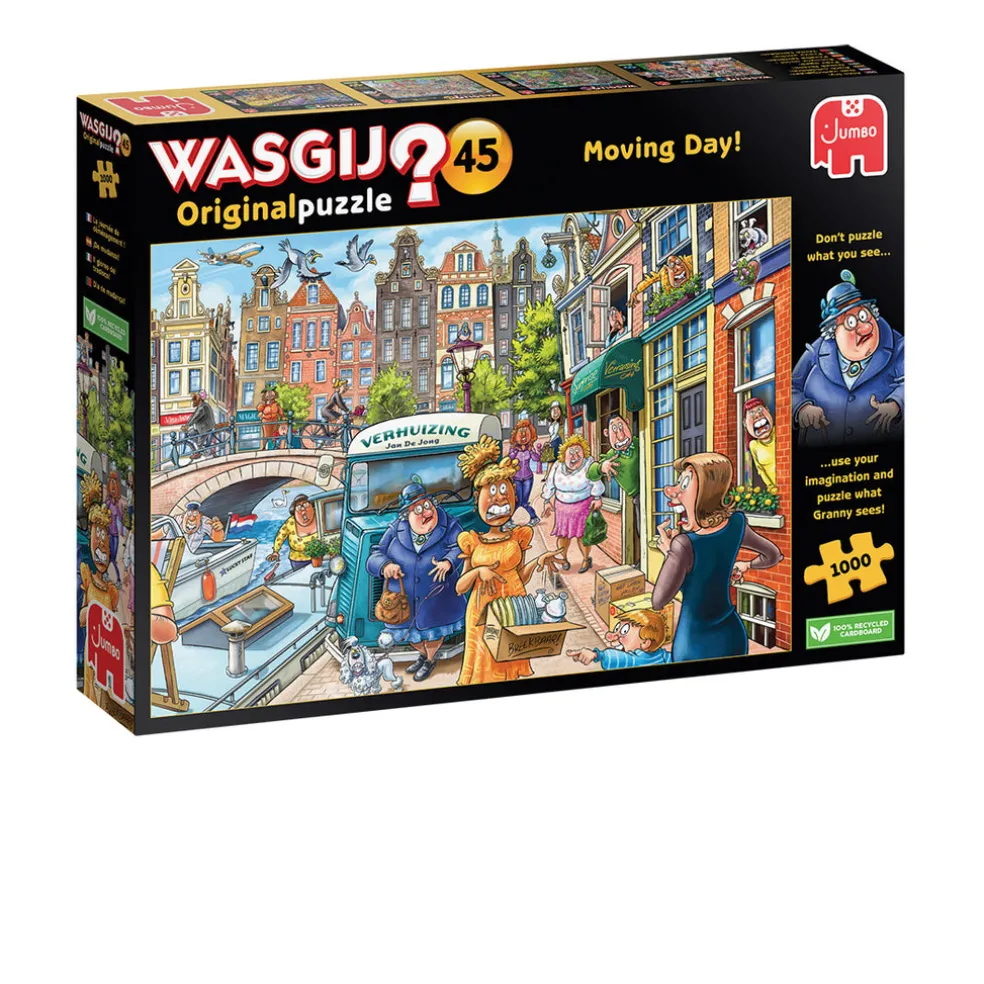 Palapeli 1000 palaa Wasgij Original 45 Moving House
