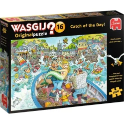 Palapeli 1000 palaa Wasgij Original 16 Catch of the Day!