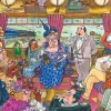 Palapeli 1000 palaa Wasgij Retro Mystery 9 Great Train Robbery