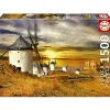 Palapeli 1500 palaa Wind Mills, Consuegra