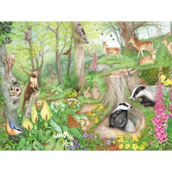 Palapeli 1000 palaa Woodland Life