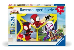 Palapeli 2 x 24 palaa Spidey And Amazing Friends