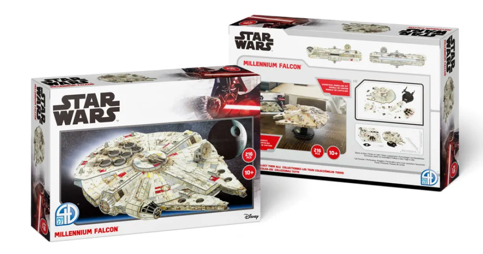 Palapeli 3D 216 palaa Star Wars Millennium Falcon