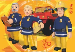 Palapeli 2x12 palaaFireman Sam In Action