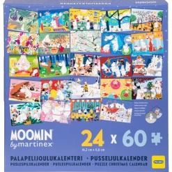 Palapelijoulukalenteri Muumi