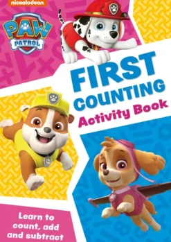 PAW Patrol First Counting Activity Book