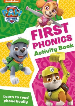 PAW Patrol First Phonics Activity Book