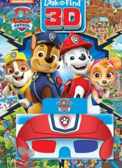 Paw Patrol Look & Find 3D