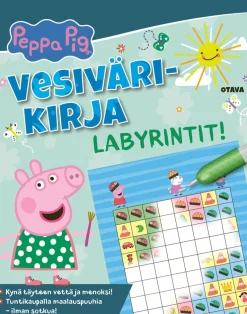 Pipsa Possu - Vesivärikirja Labyrintit!