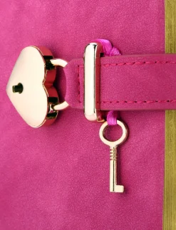 Päiväkirja lukolla pinkki Victorias Journals