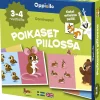 Poikaset piilossa -dominopeli 3-4 v