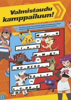 Pokémon puuhakirja
