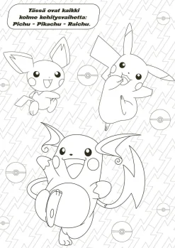 Pokémon värityskivaa