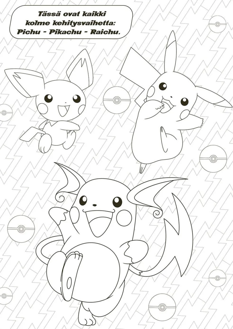 Pokémon värityskivaa