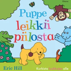 Puppe leikkii piilosta
