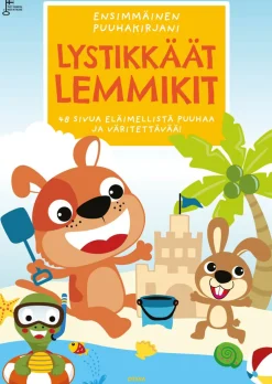 Puuhakirja Lystikkäät lemmikit