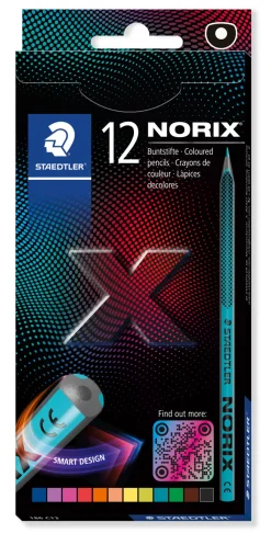 Puuvärikynä 12 kpl Norix Staedtler