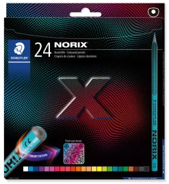 Puuvärikynä 24 kpl Norix Staedtler