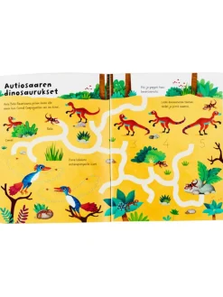 Pyyhittävät Dinosauruspuuhat -puuhakirja 4-6 v