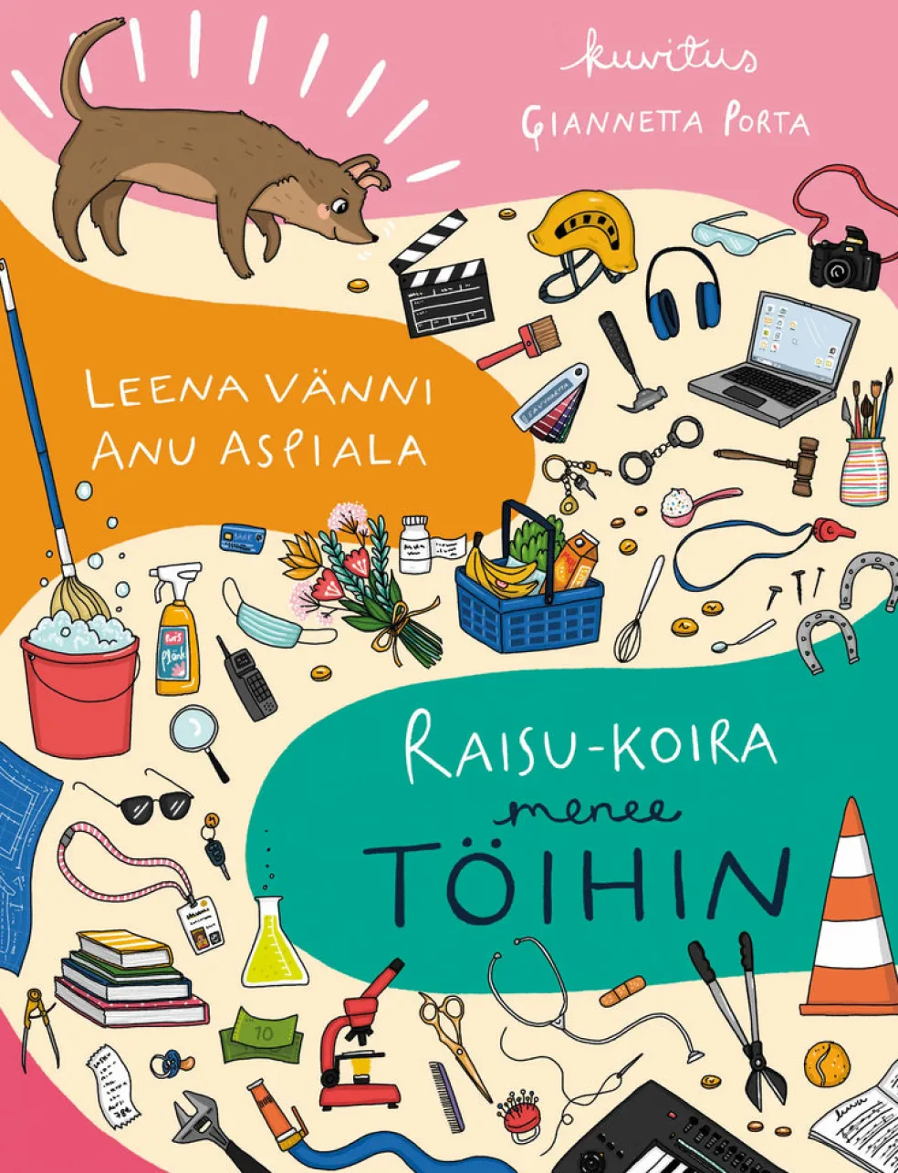 Raisu-koira menee töihin
