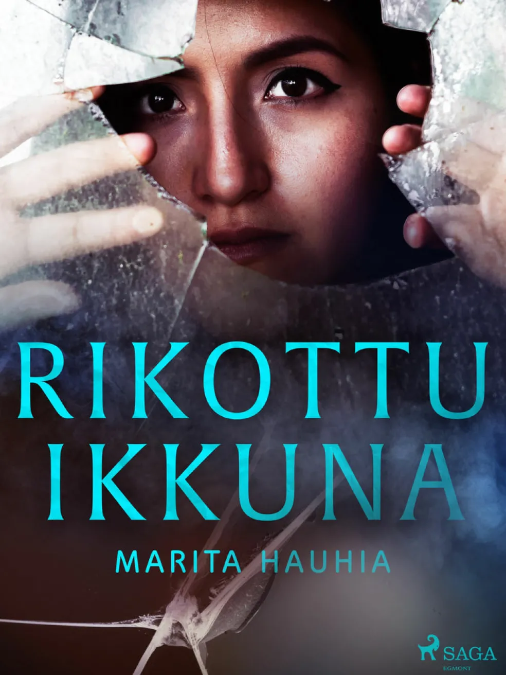 Rikottu ikkuna