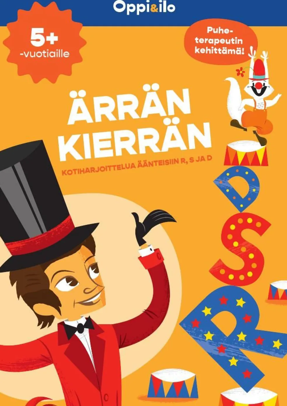 Ärrän kierrän -puuhakirja 5+
