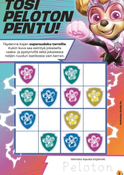 Ryhmä Hau - Paw Patrol Mahtipentujen puuhakirja