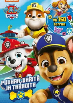 Ryhmä Hau - PAW Patrol Puuhaa, väritä ja tarroita